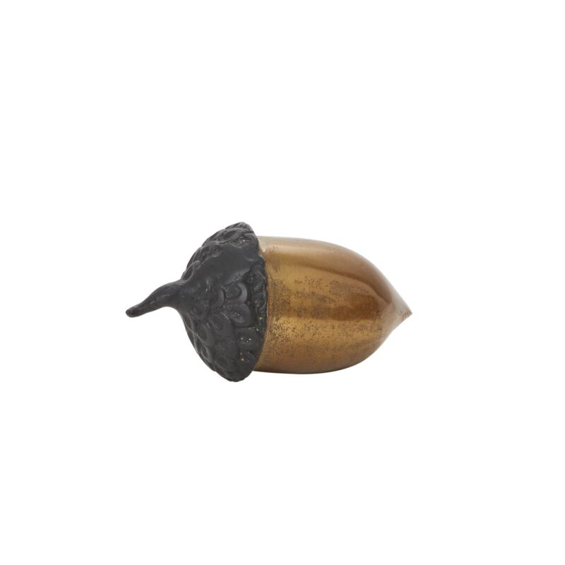 Metal Gold Acorn