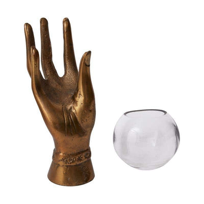 Hand & Globe Terrarium