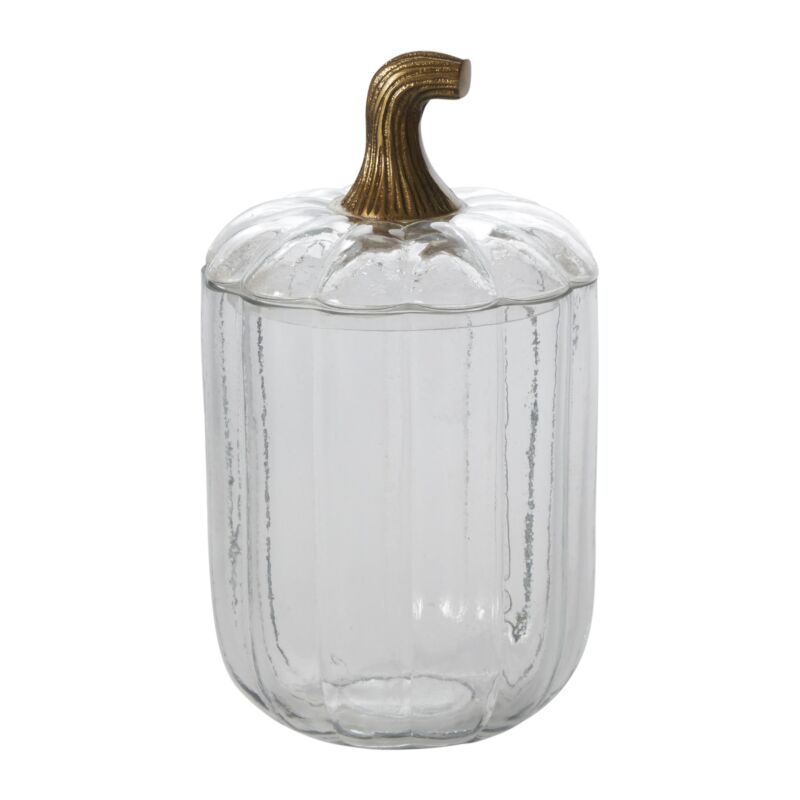 Glass Pumpkin Terrarium