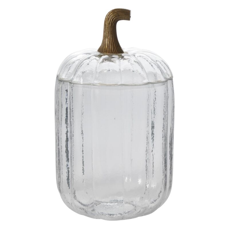 Glass Pumpkin Terrarium