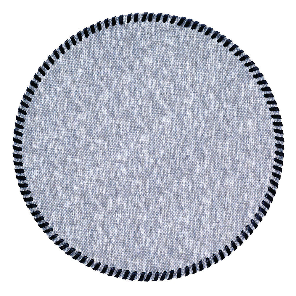 Whipstitch Easy Care Placemat - Bluebell