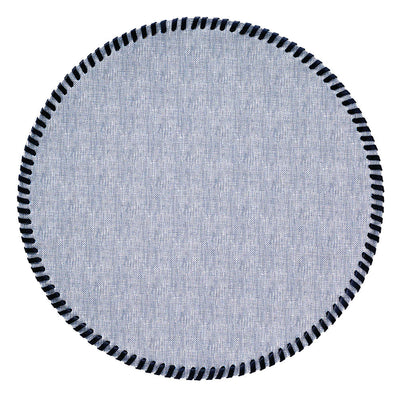 Whipstitch Easy Care Placemat - Bluebell
