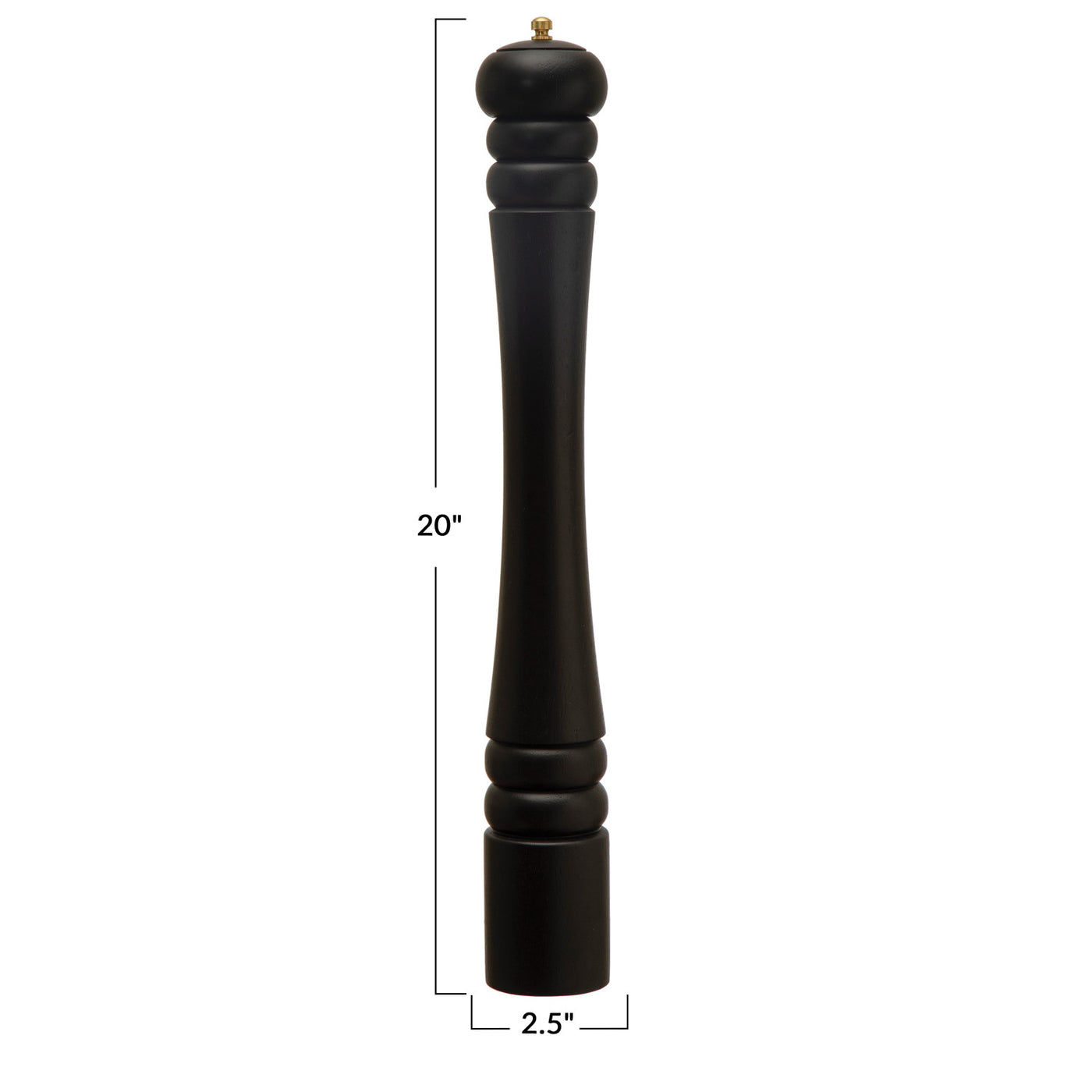 Rubberwood Salt/Pepper Mill