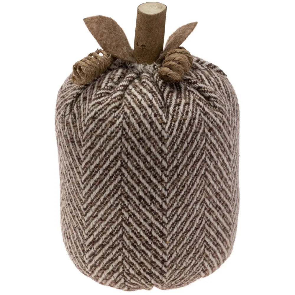 4.25" Chevron Pumpkin