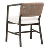Juxtaposition Accent Chair - Matte Brown Oak