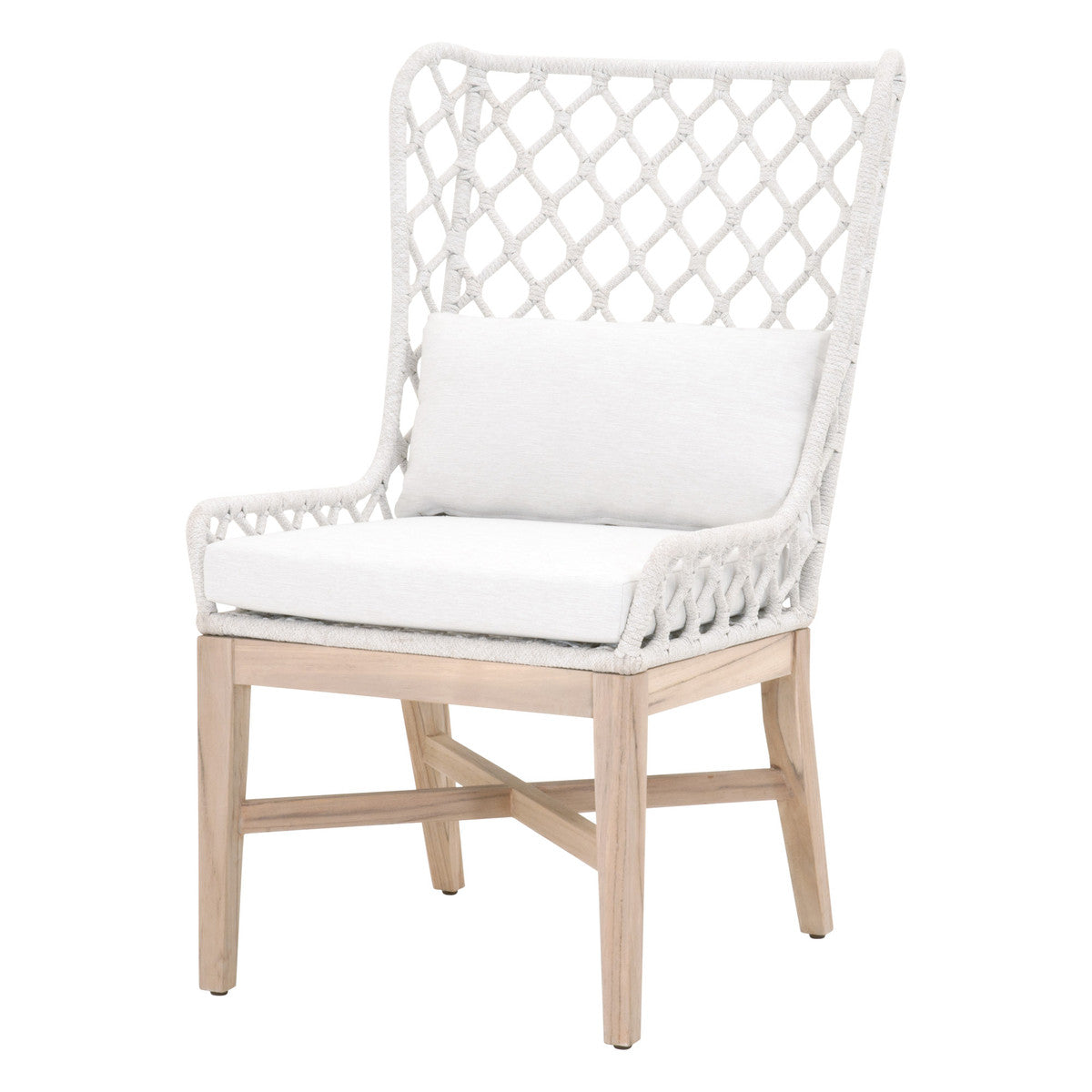 Lattice Outdoor Wing Chair