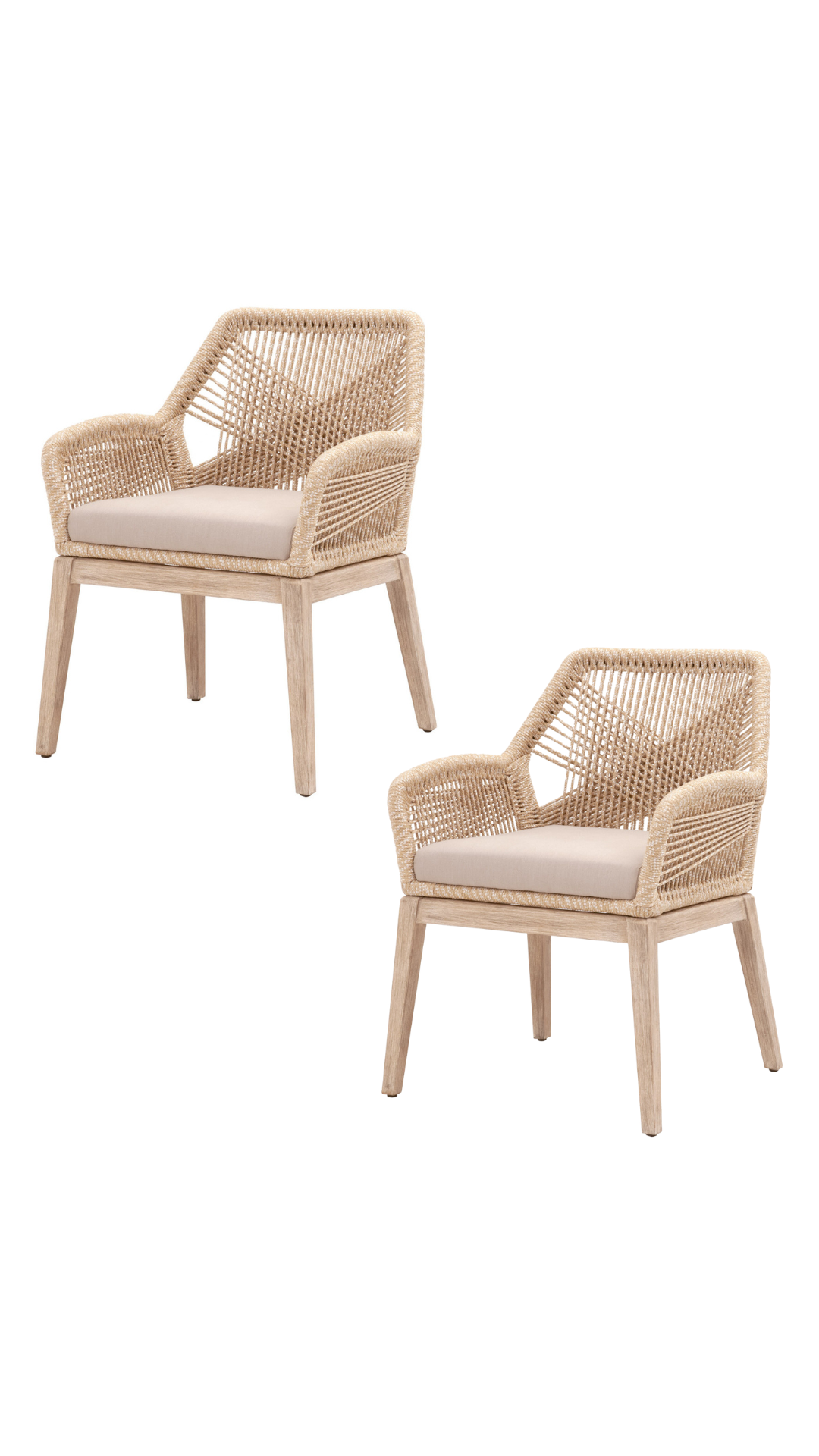 Lilian Dining Chair - Set of 2 - Sand