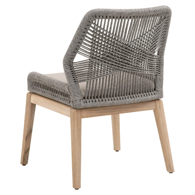 Lilian Outdoor Dining Chair - Set of 2 - Smoke Grey