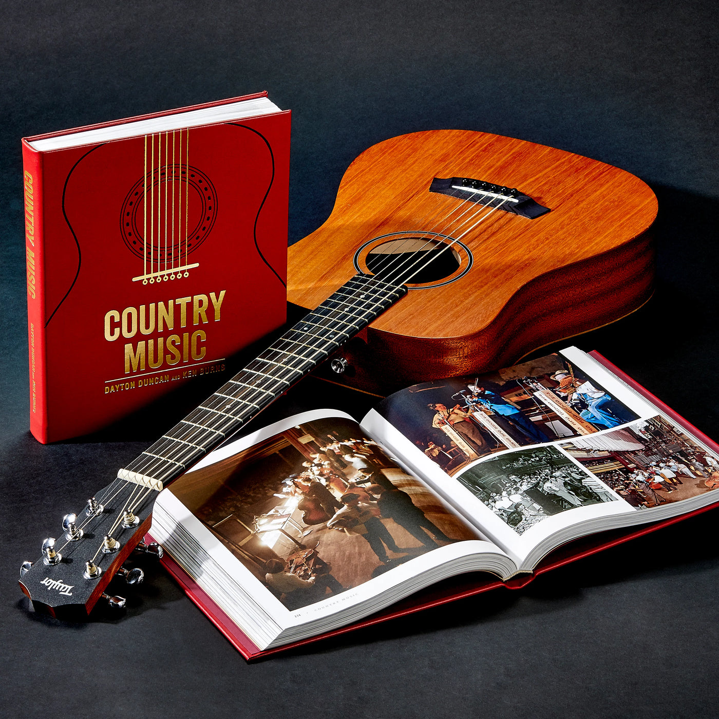 Country Music Coffee Table Book - Leather Bound