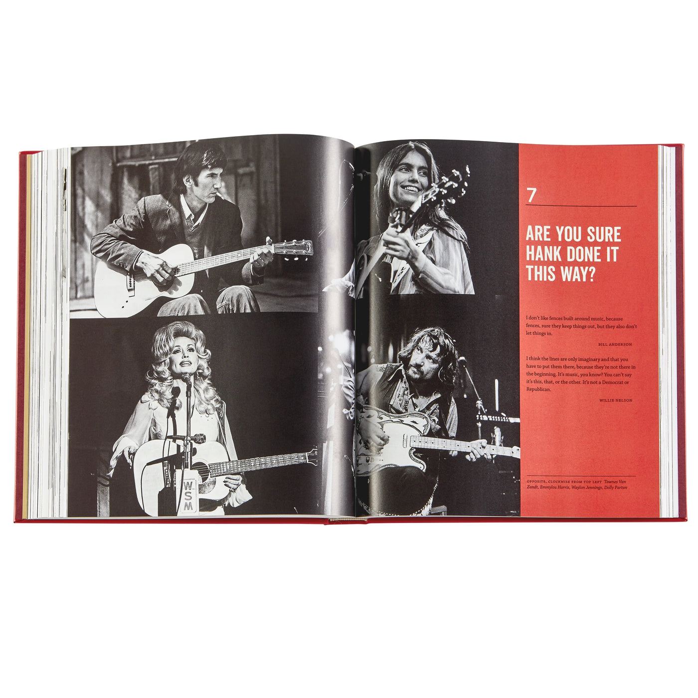 Country Music Coffee Table Book - Leather Bound