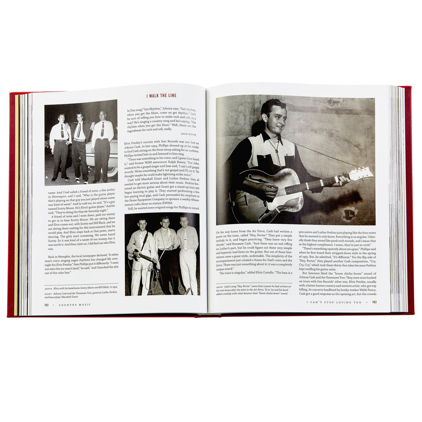 Country Music Coffee Table Book - Leather Bound