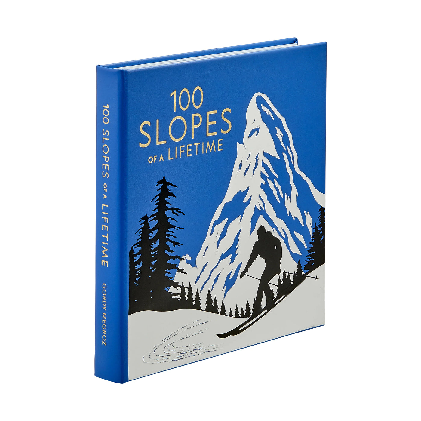 100 Slopes of a Lifetime Coffee Table Book - Leather