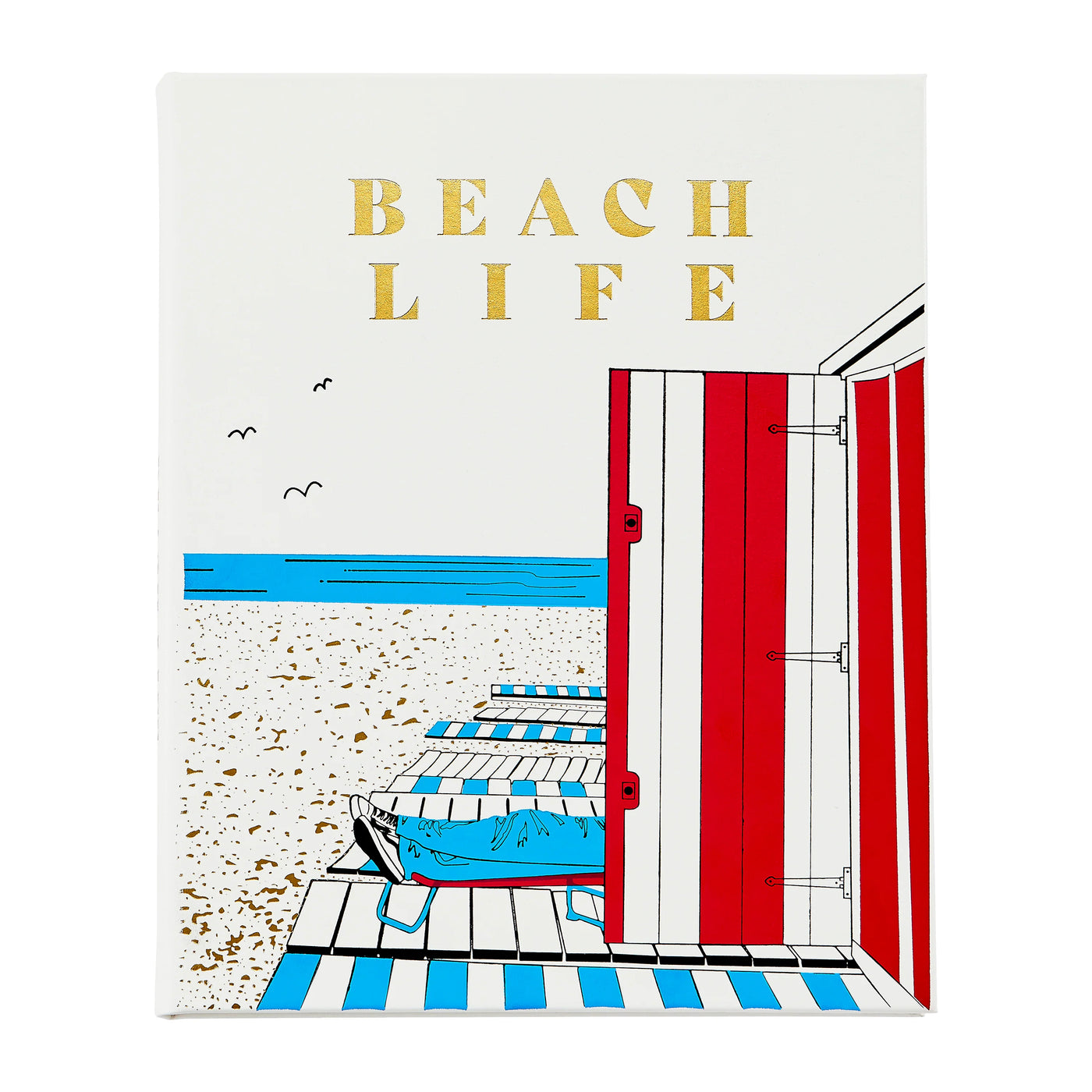 Beach Life Coffee Table Book - Leather Bound