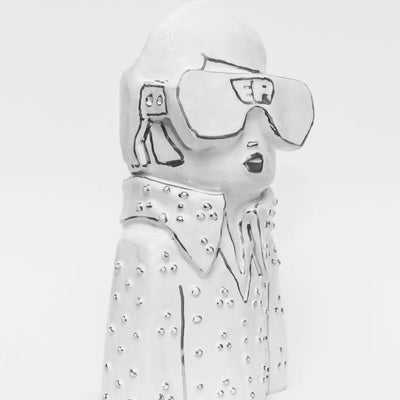 Elvis Hand-Made Vase