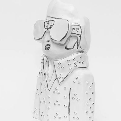 Elvis Hand-Made Vase