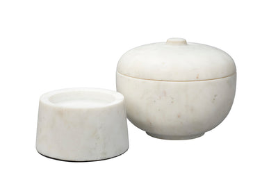 Bianca Marble Containers
