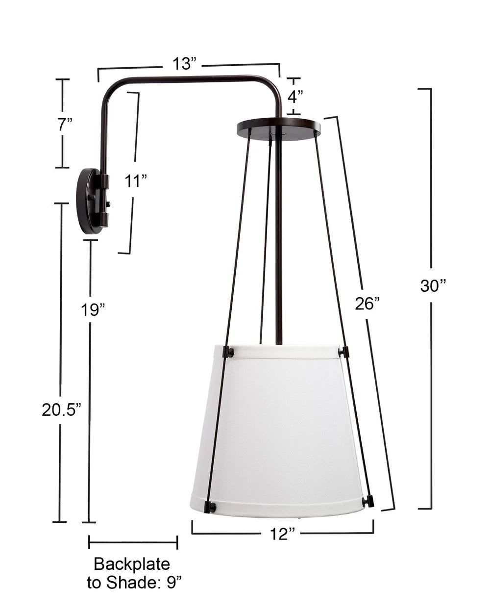 California Wall Sconce - Bronze