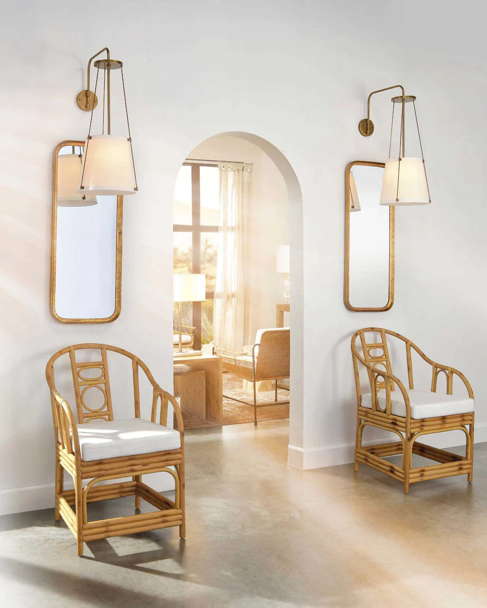 California Wall Sconce - Brass