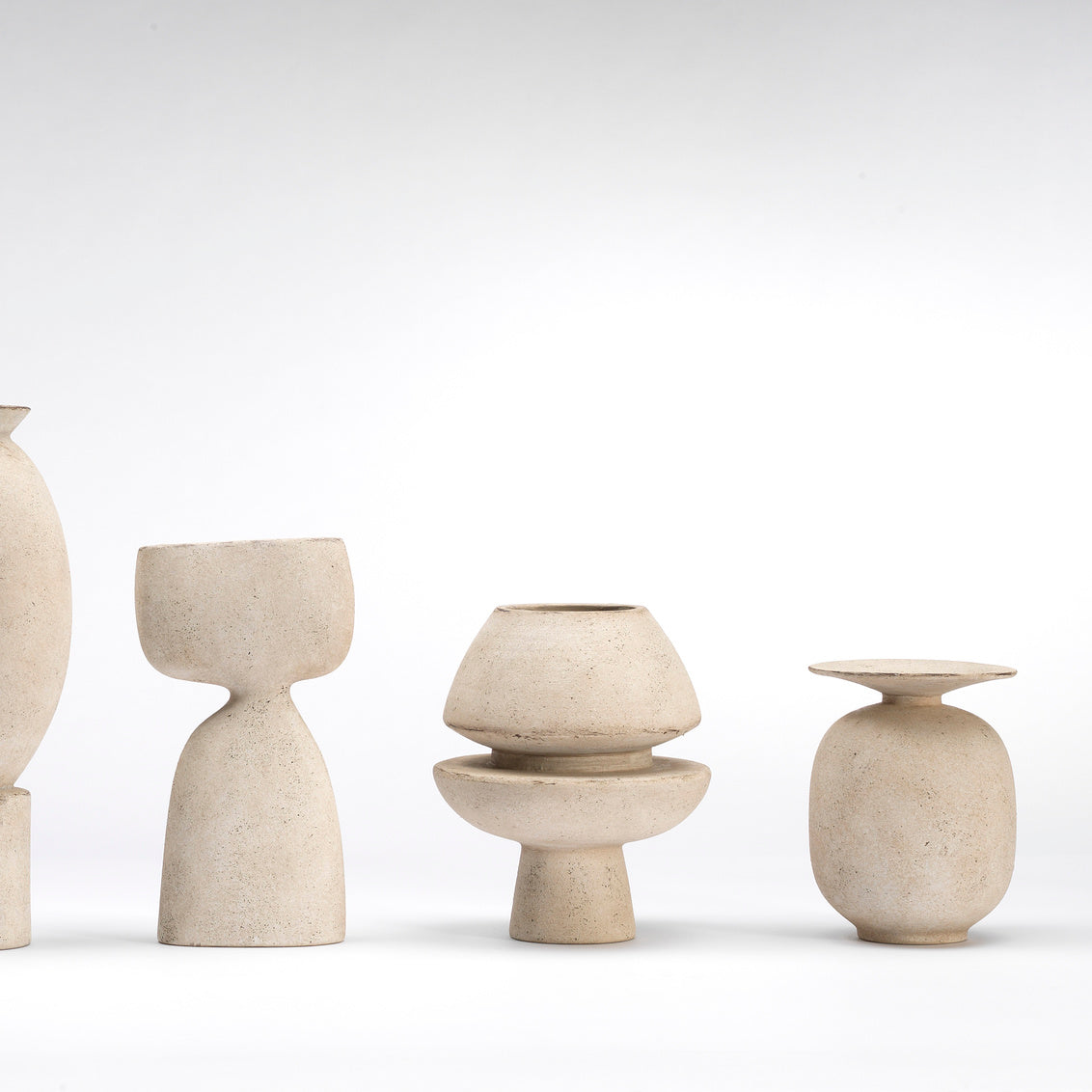 Bali Organic Style Ceramic Vase