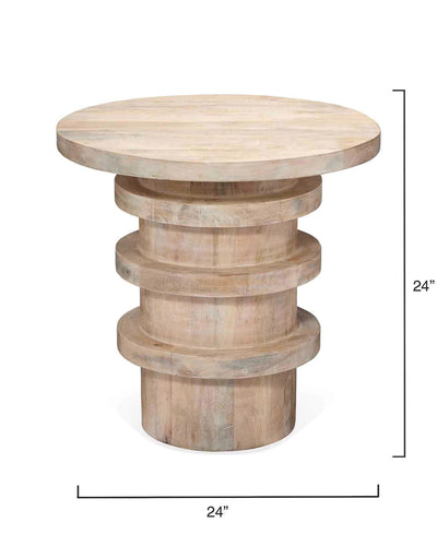 Revere Side Table in Natural