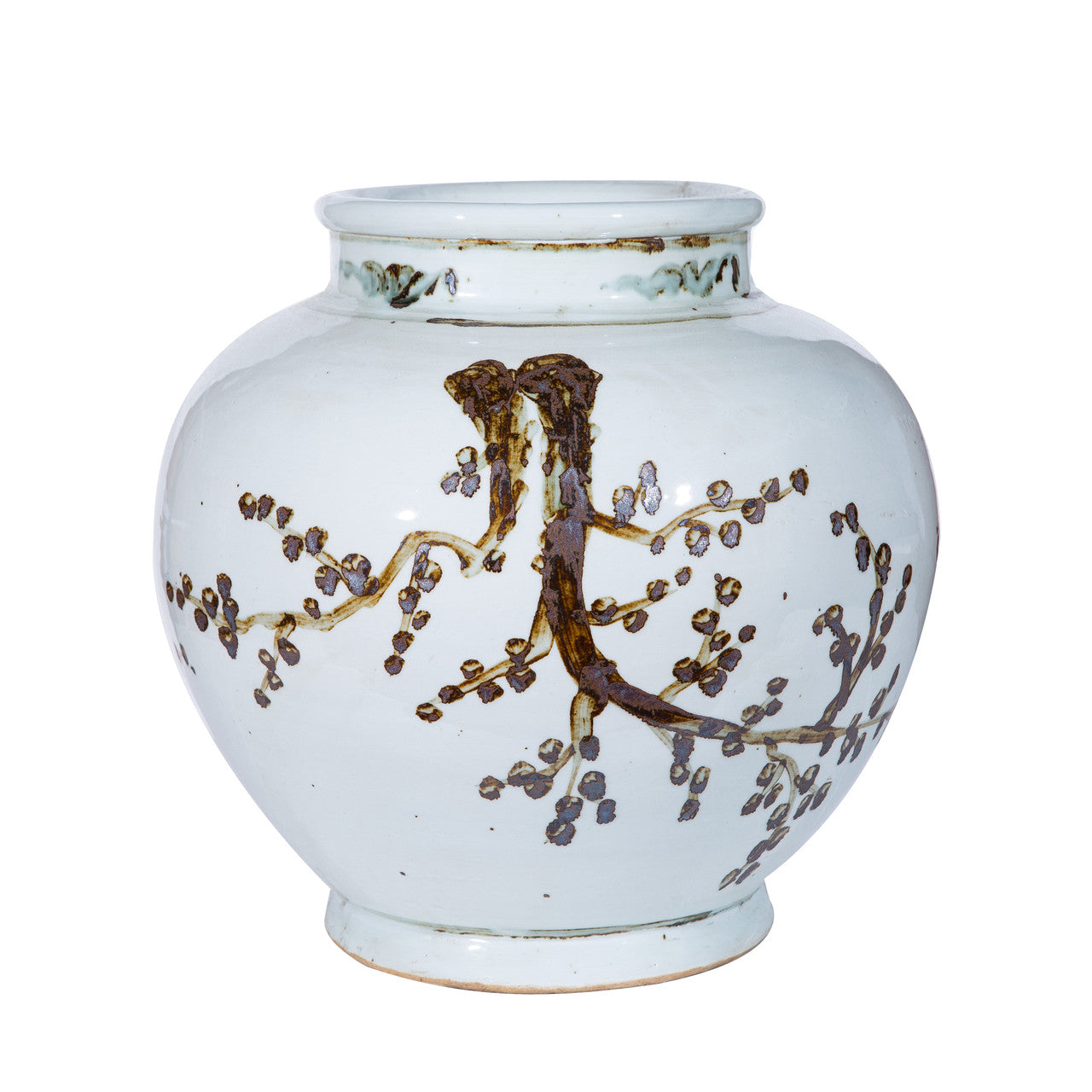 Rusty Brown Weeping Plum Jar