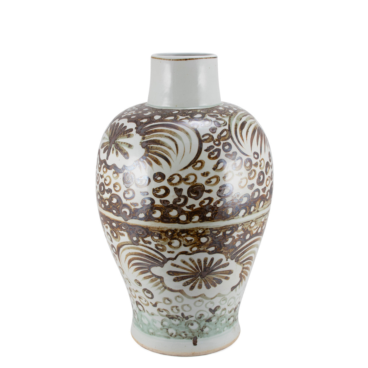 Rusty Brown Sea Flower Vase - XL