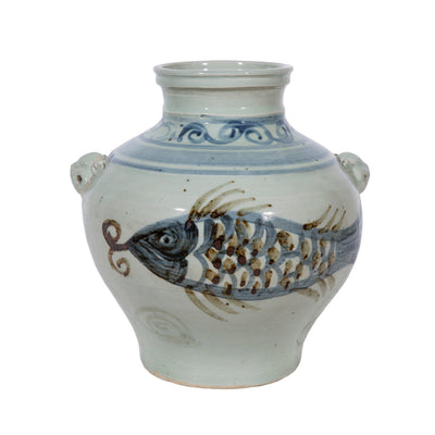 Double Lion Fish Jar - 3 Sizes