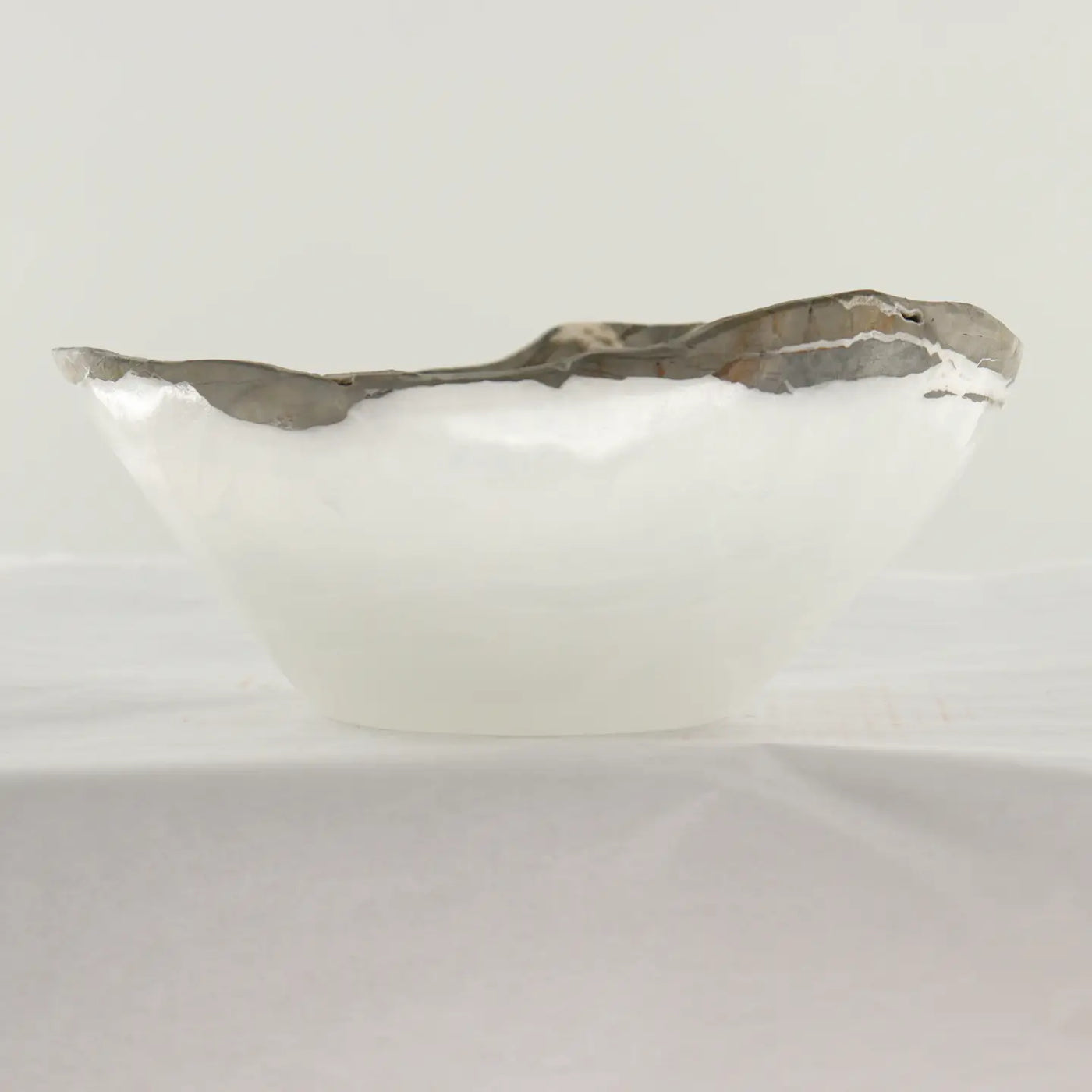 Milky White Onyx Bowl