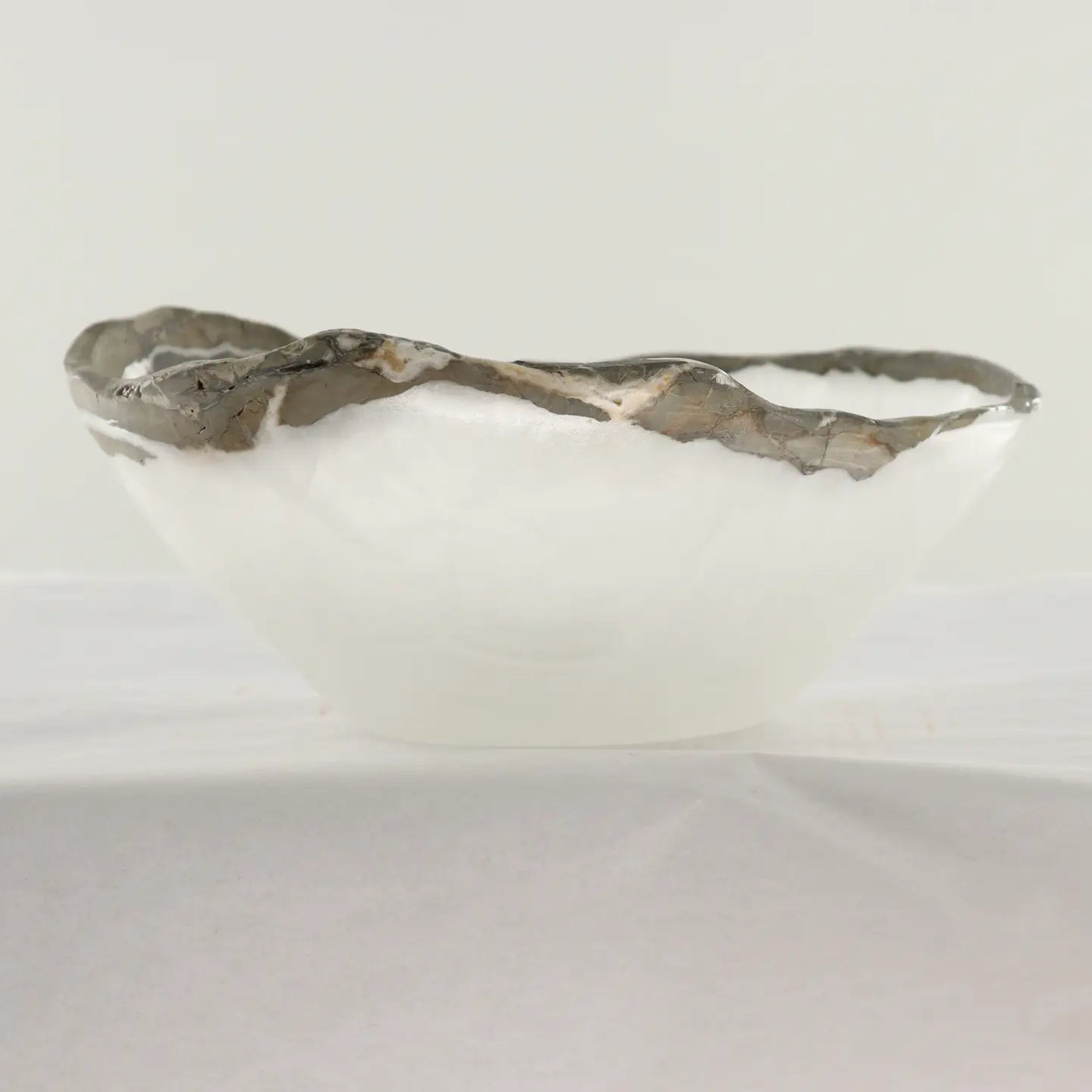 Milky White Onyx Bowl
