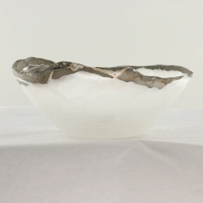Milky White Onyx Bowl