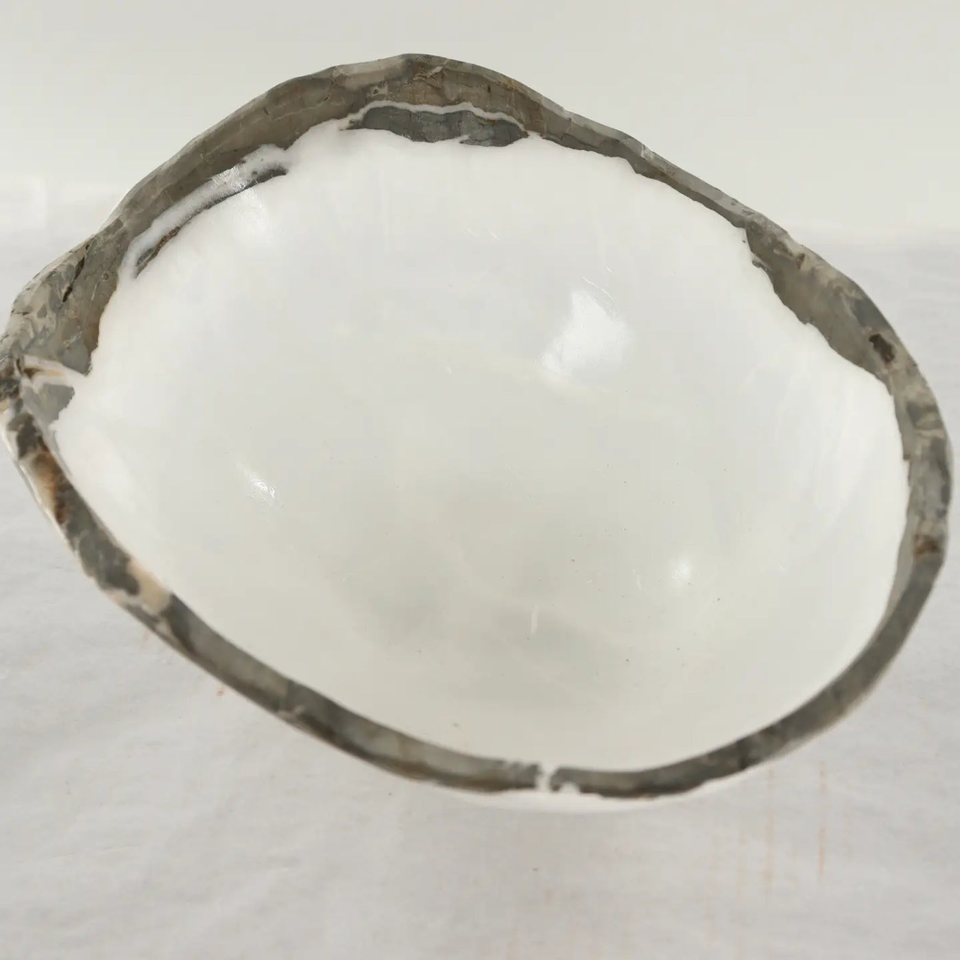 Milky White Onyx Bowl