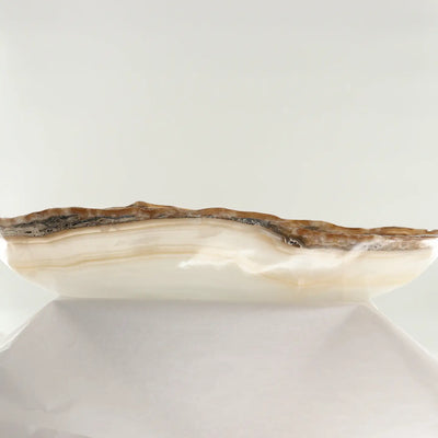 Sienna Trim Onyx Canoe Bowl
