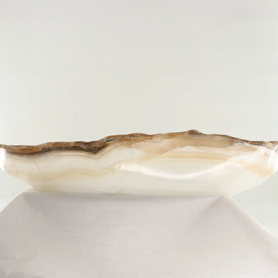 Sienna Trim Onyx Canoe Bowl