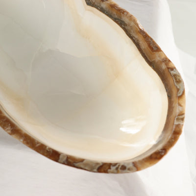 Sienna Trim Onyx Canoe Bowl