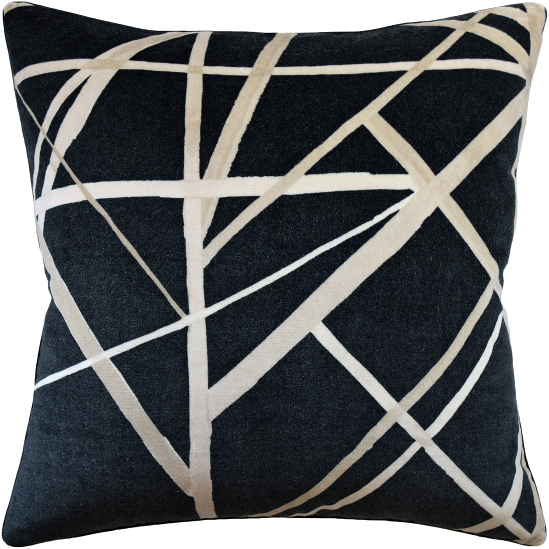 Onyx Strings Pillow