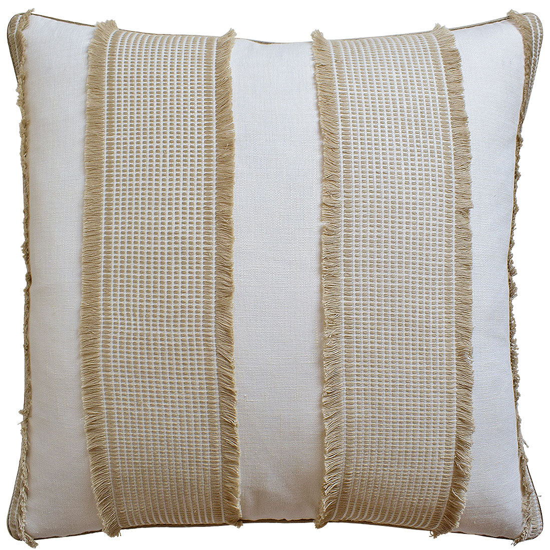 Vallarta Stripe Pillow - Natural
