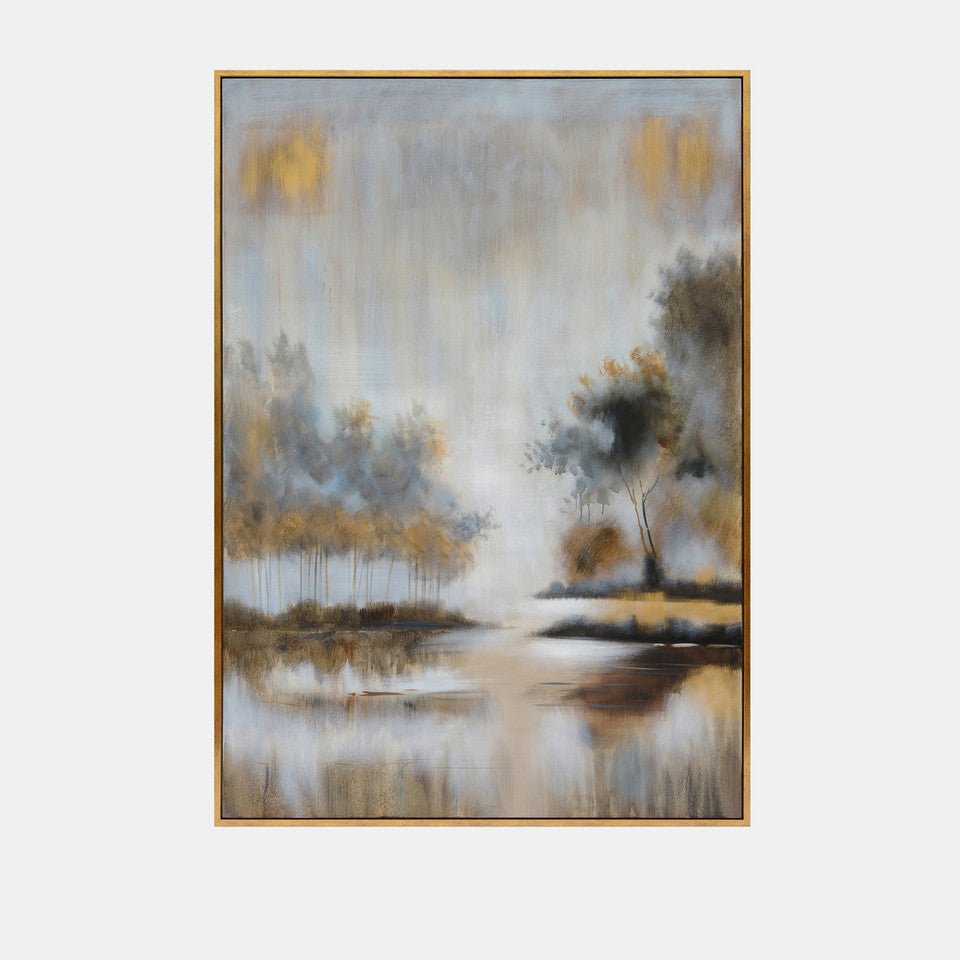 Oversized Landscaped Oil Painting Art- 74x 50