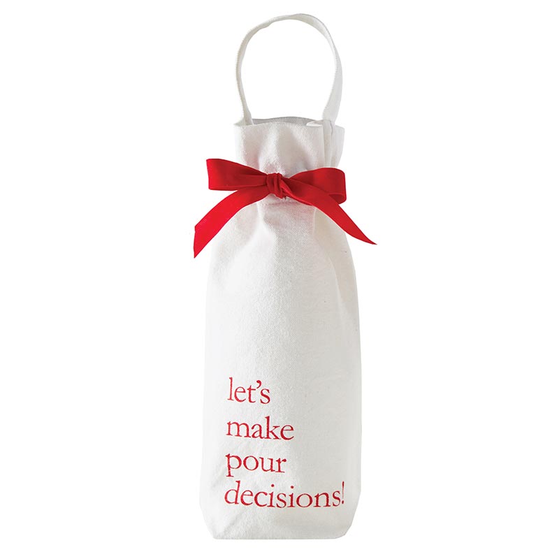 Pour Decisions Wine Bag