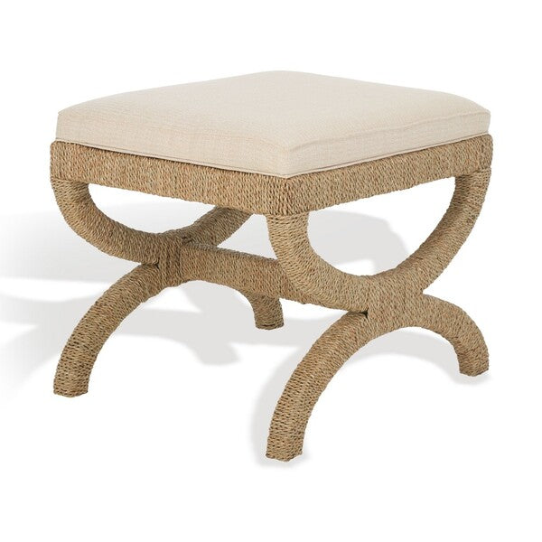 Audrey Sea Grass Ottoman