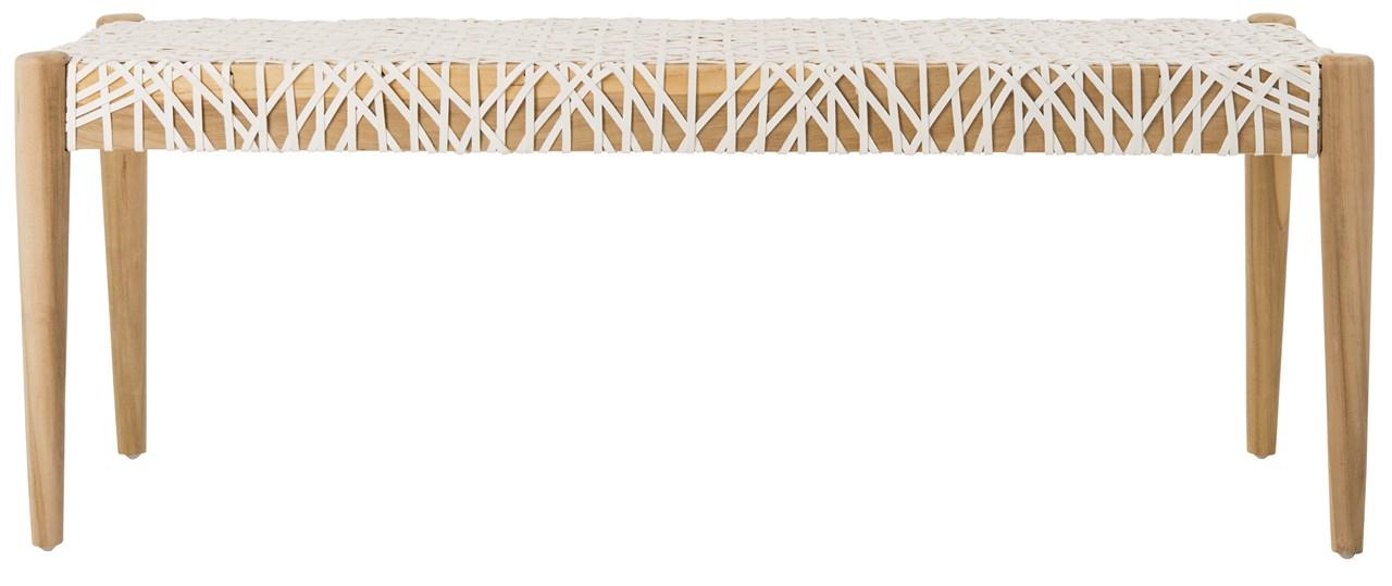Coco Leather Bench