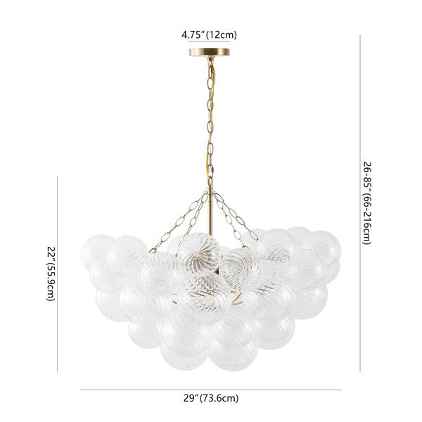 Glass Bubbles Chandelier