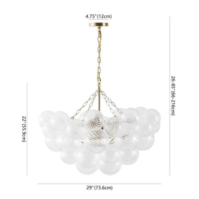 Glass Bubbles Chandelier