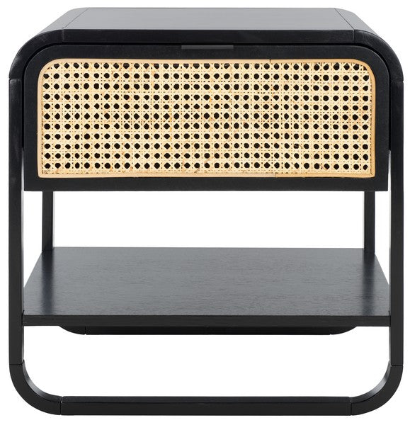 Yamila Nightstand - Black