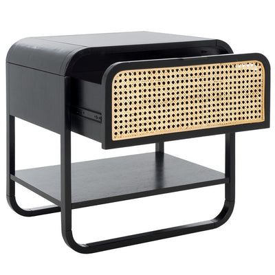 Yamila Nightstand - Black