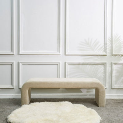 Crystal Upholstered Bench
