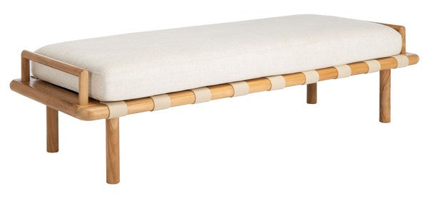 Claribel Teak Bench - Natural