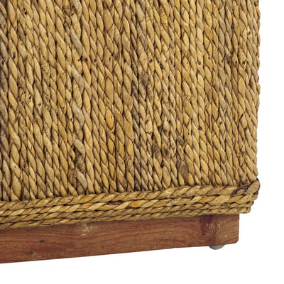 Daya Woven Abaca Ottoman