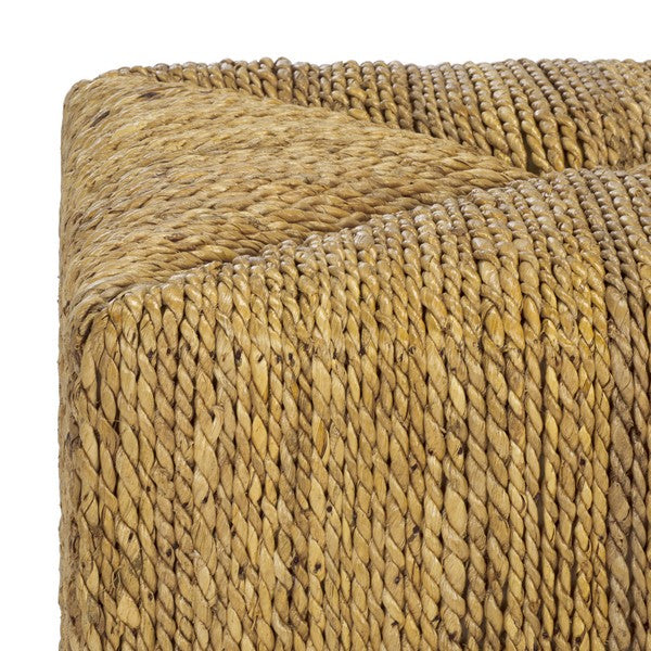 Daya Woven Abaca Ottoman