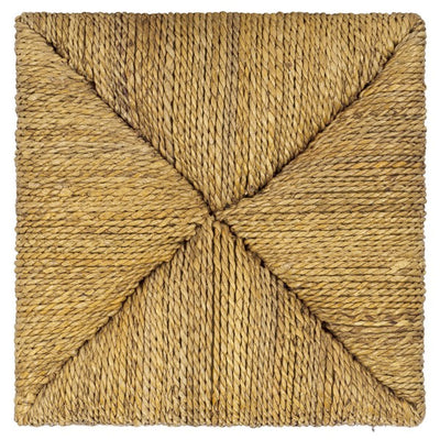Daya Woven Abaca Ottoman