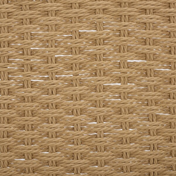 Dalilah Woven Counter Stool - Black/Natural